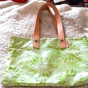 FALOR leather purse embossed. Made in Italy.